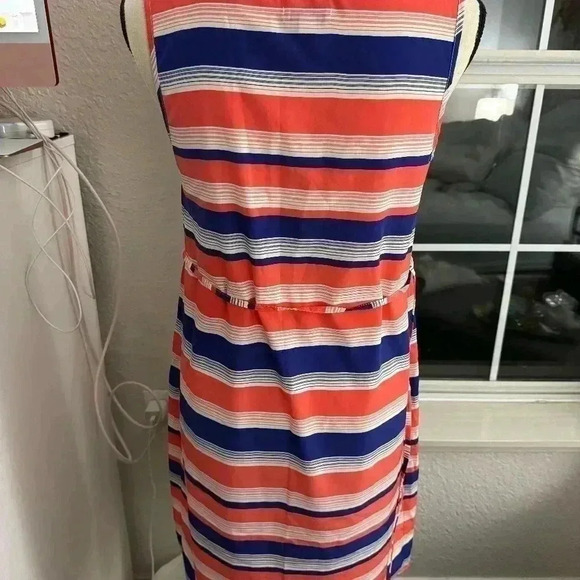 Gap Maternity Tie Striped Dress - Picture 3 of 9